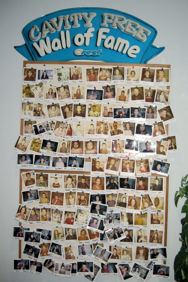 Orleans family dentist wall of fame